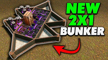 *NEW* 2X1 BUNKER META in Rust | Building Tutorial 2025