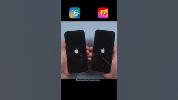 New Apple ios 17 vs ios 16 test #shorts iPhone 13 vs 15 #apple #iphone #appleiphone #ios #new