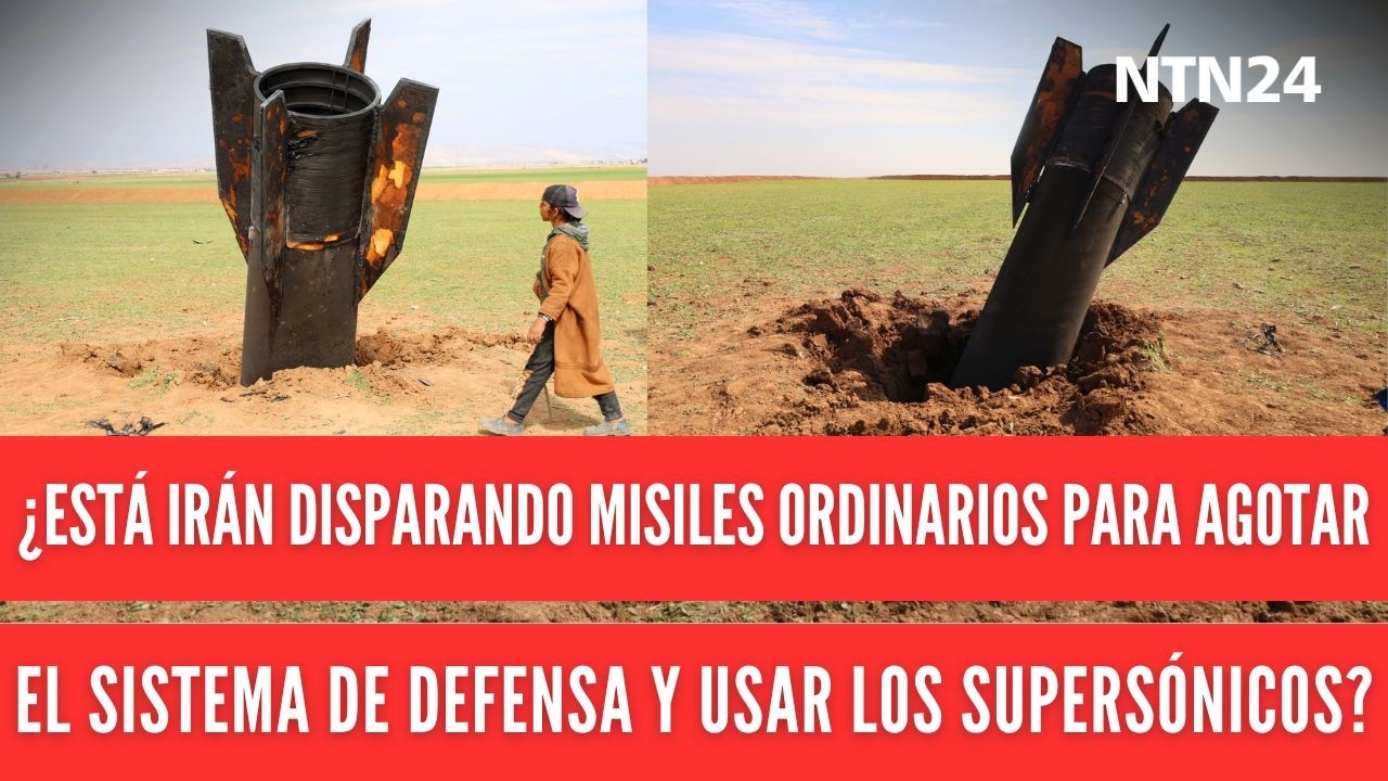 ¿Está Irán disparando misiles ordinarios para agotar el sistema de defensa y usar los supersónicos?