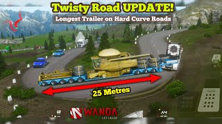 Truckers of Europe 3 - LONGEST Trailer on TWISTY MOUNTAIN Route GamePlay! | New Update screenshot 4