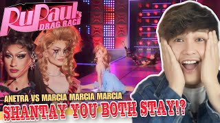 Anetra \& Marcia Marcia Marcia’s “Boss B*tch” Lip Sync | RuPaul's Drag Race Season 15 [REACTION]