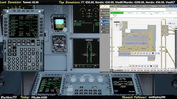 [P3D] FSLabs A320-X - Workshop MCDU/FCU on Flight EDDM-LSGG