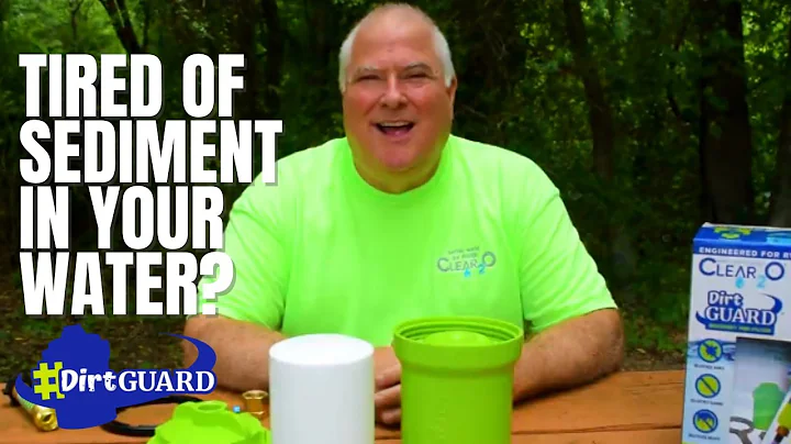 CLEAR2O DIRTGUARD │EASY TO USE RV PRE-FILTER WATER SYSTEM FOR CAMPGROUND
