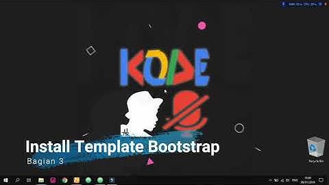 Cara Mudah Membuat Aplikasi Web Company Profile Sederhana di PHP - Bagian 3 Install Bootstrap