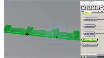 Parametric Facade Unitised System  - Bracket Cover Fabrication