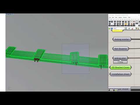 Parametric Facade Unitised System  - Bracket Cover Fabrication