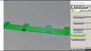 Parametric Facade Unitised System  - Bracket Cover Fabrication