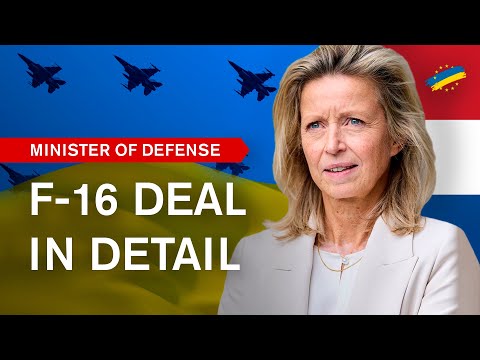 ??Dutch Minister of Defense: interview in Ukraine. F-16, training, NATO membership