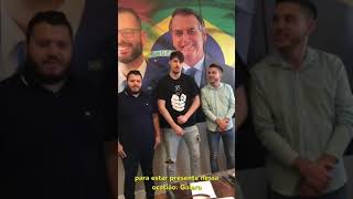 Renan , filho 04 de Bolsonaro, participará de evento em Nova Trento