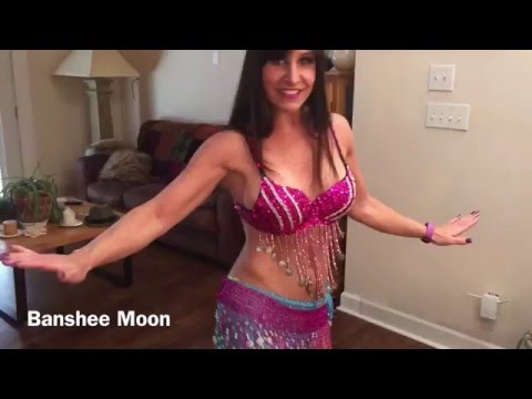 Sexy 50 year old Farm Girl Learning to Belly Dance