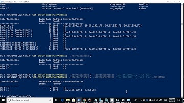 Powershell بالعربي : Basic Network card configuration using PowerShell part 2(In Arabic)