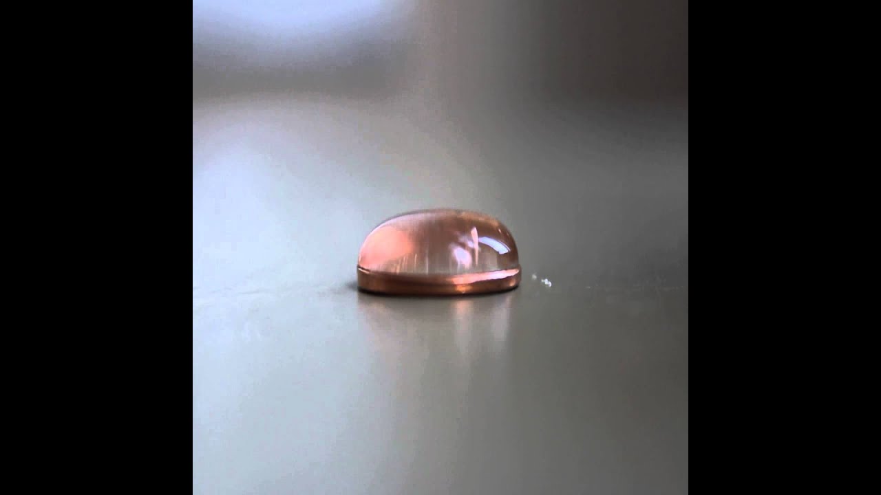 How Many Drops Of Water Can You Fit On A Penny Youtube