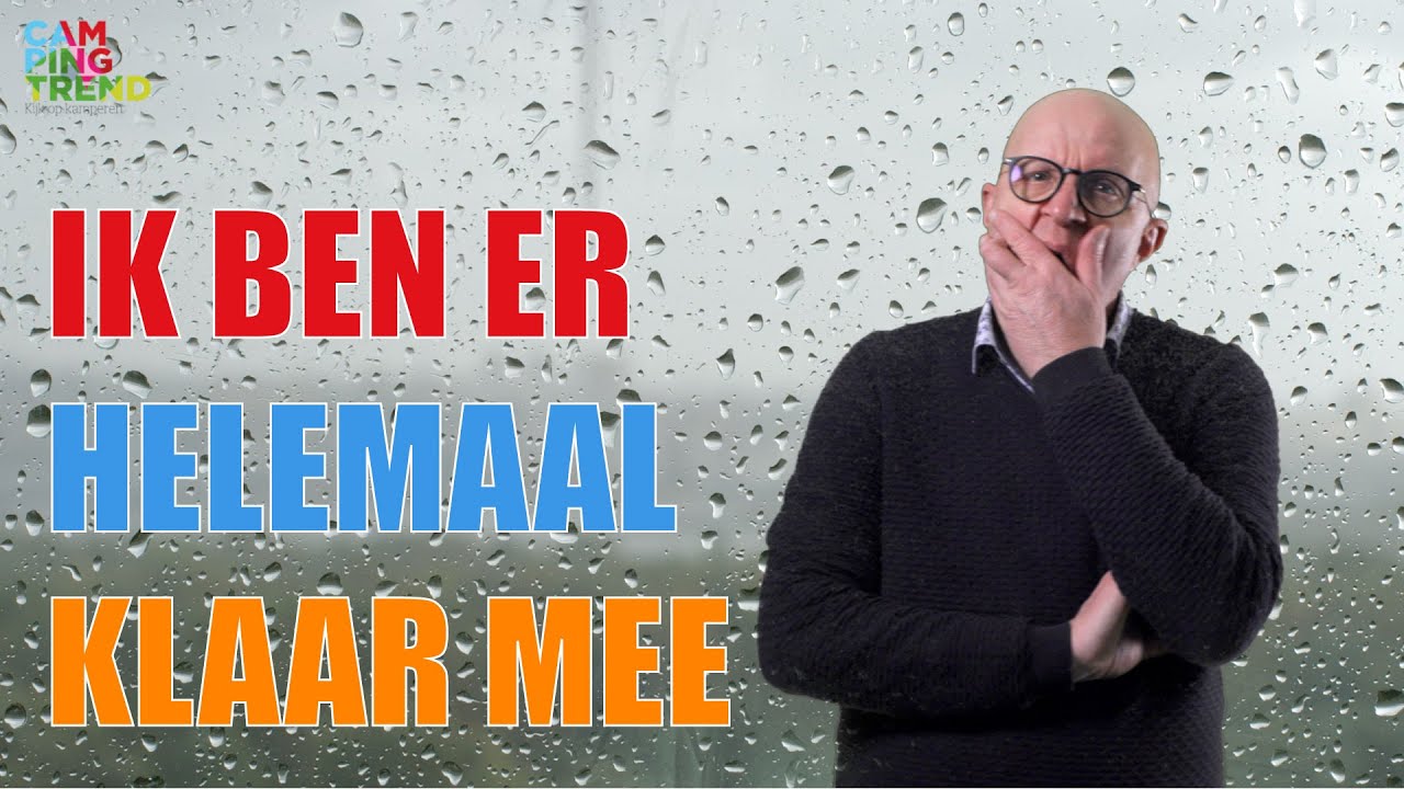 Ik ben er helemaal klaar mee - Ga je mee op reis? - Campingtrend - YouTube