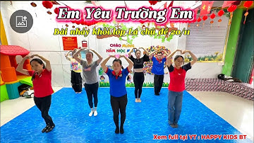 Aerobic | LK Bồng Hồng Tặng Cô - Em Yêu Trường Em | Bài dạy nhảy chủ đề 20/11 dành cho Mầm Non 🌱 
