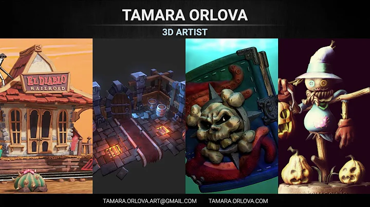Tamara Orlova | 3D Artist | Demo Reel 2018 (HD)
