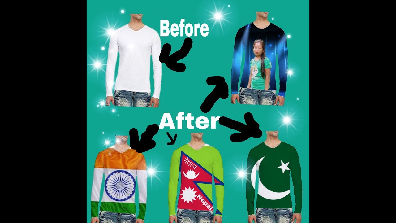 How to put any kind of photo on your T shirt by picart YouTube