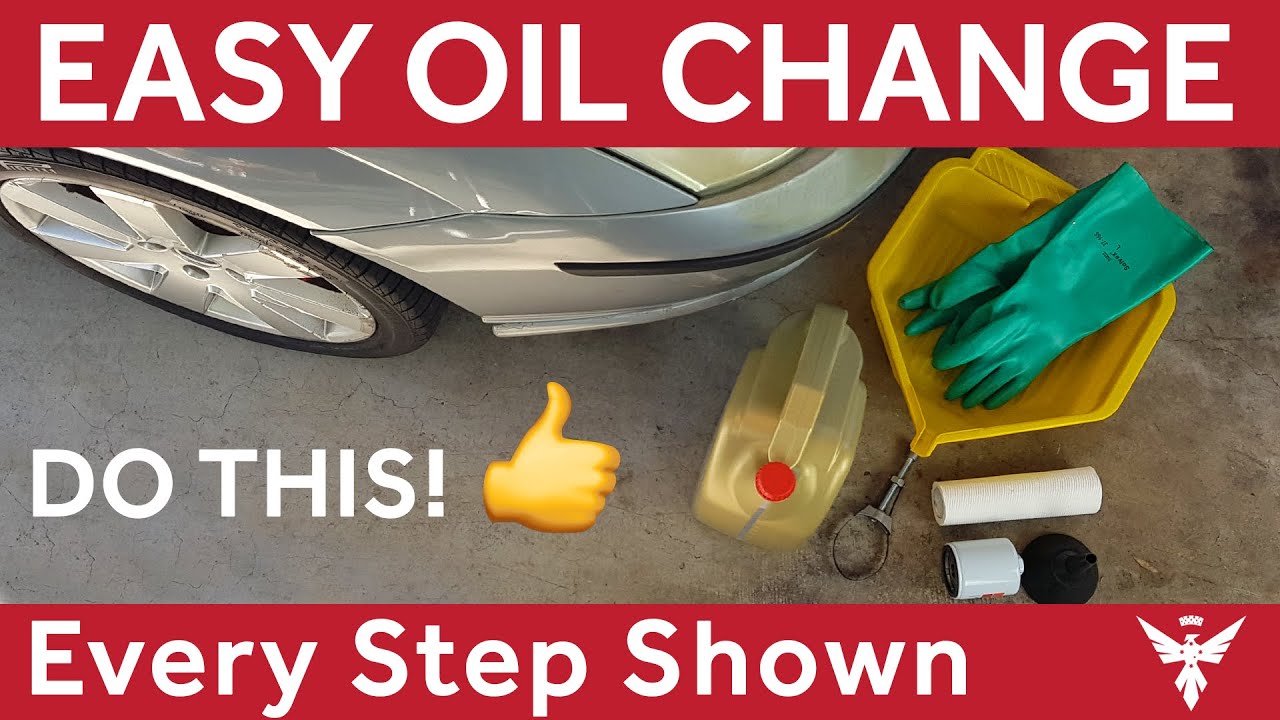 Oil Change Made Easy Every Step Shown Ford Focus Mk1 LR YouTube