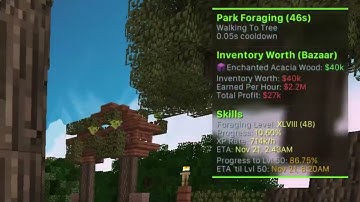 NEWEST Foraging Macro Taunahi V3 0 Hypixel Skyblock August 2024