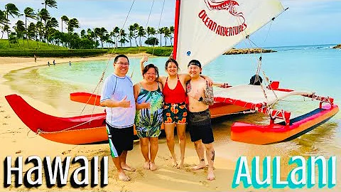 HAWAII Aulani Canoe & Food Adventure!