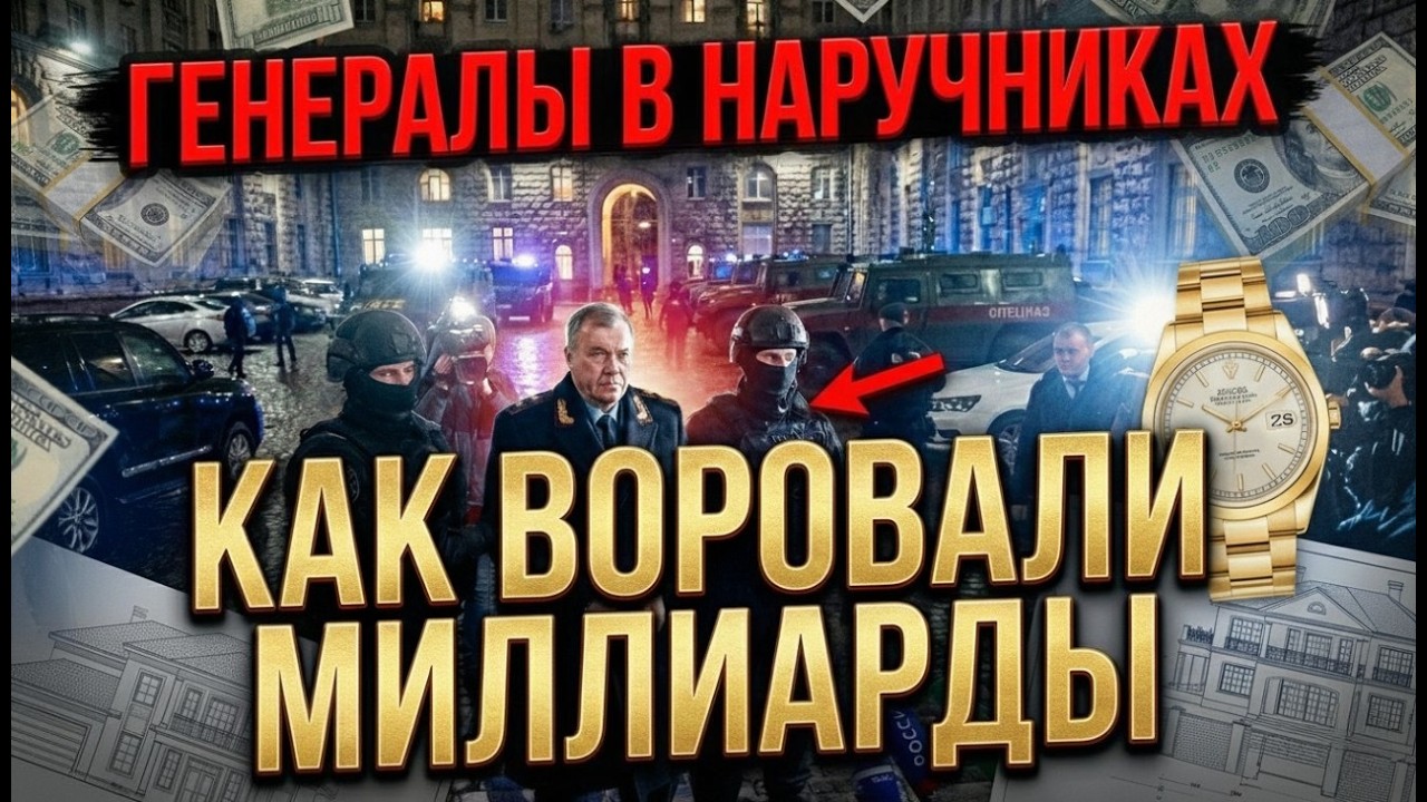 ОБЫСКИ У ГЕНЕРАЛОВ: нашли миллиарды и закрытые контракты