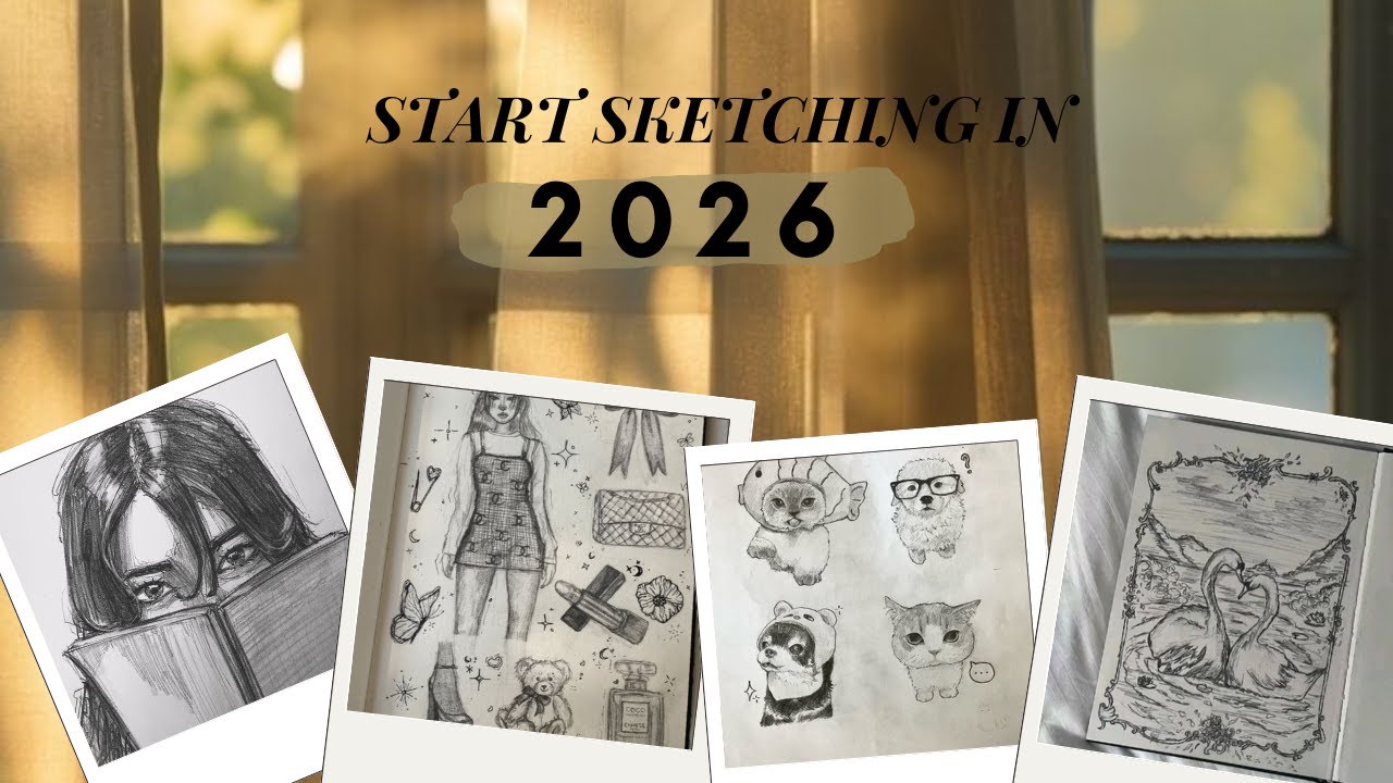 Start Sketching in 2026! | Sketch Ideas For You - YouTube