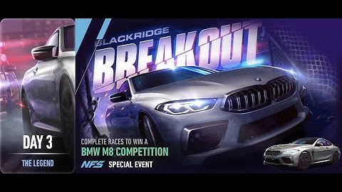 BMW M8 | Breakout | Need For Speed: No Limits | Day 3