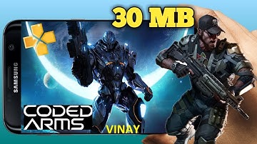30 MB Coded Arms ppsspp Game Highly Compressed