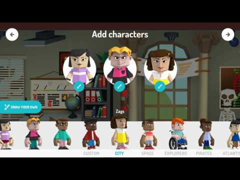 ✅Toontastic by Google: make a 3D video cartoon in minutes