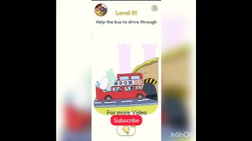 DOP 2 | Delete One Part 2 | Help the bus to drive through #dop2 #gameplay #androidgames #shorts