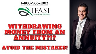 Withdrawing Money From an Annuity - Withdrawing Money From Annuities!?!