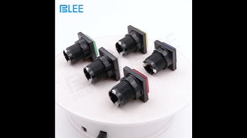 SQUARE LED PUSH BUTTON FOR ARCADE GAME CONSOLE - bleegame.com