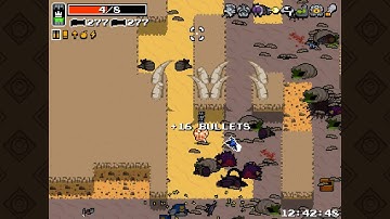 Nuclear Throne - Steroids - From Throne till death - 2x Minigun