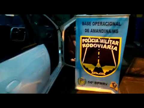 Polícia Militar Rodoviária de MS apreende 115 kg de maconha com destino a SP