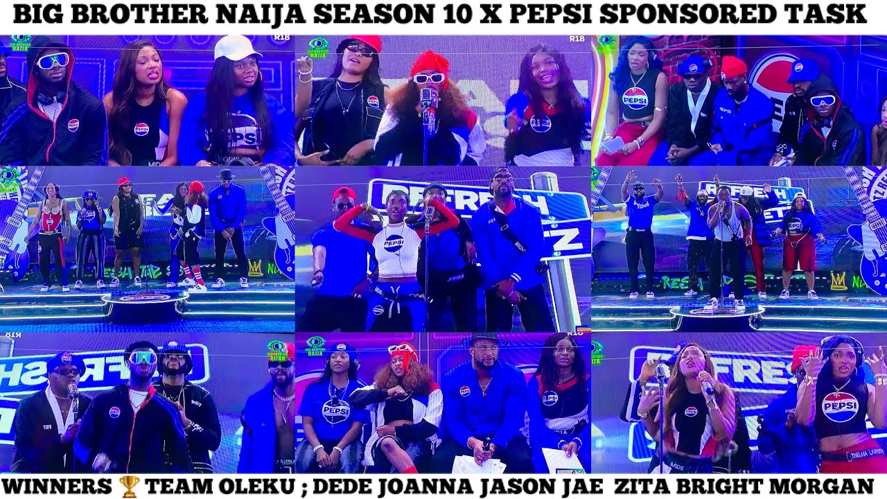 TEAM OLEKU SHUTS DOWN & WIN BBNAIJA PEPSI TASK! UNBELIEVABLE PERFORMANCE STUNS EVERYONE