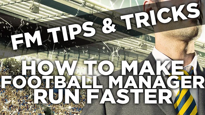 How to make Football Manager run and process faster! | Football Manager 2013 + 2014