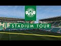 Easter road stadium tour  the home of hibernian football club  edinburgh travel guide