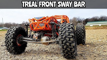 Axial Ryft Treal Front Sway bar installation and run