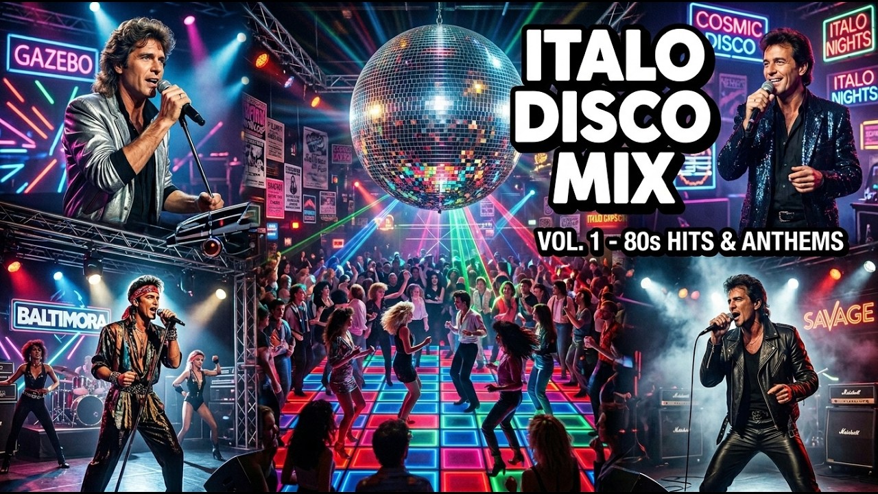 🪩 Italo Disco Mix 80s 🔥 Best Retro Dance Hits | Gazebo, Ryan