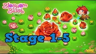 Blossom Blast Saga - Stage 1-5 guide screenshot 1