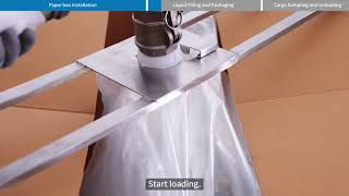 【Assembly Guide】1000L Paper IBC ,Paper Tote for liquid cargo