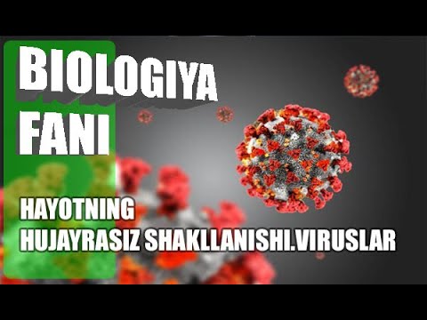 BIOLOGIYA 9 SINF HAYOTNING HUJAYRASIZ SHAKLLANISHI.VIRUSLAR