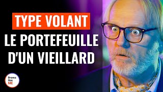 Type Volant Le Portefeuille D'Un Vieillard