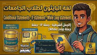 06 - | Python for university students | - |  IF Statement - While Loop Statement |