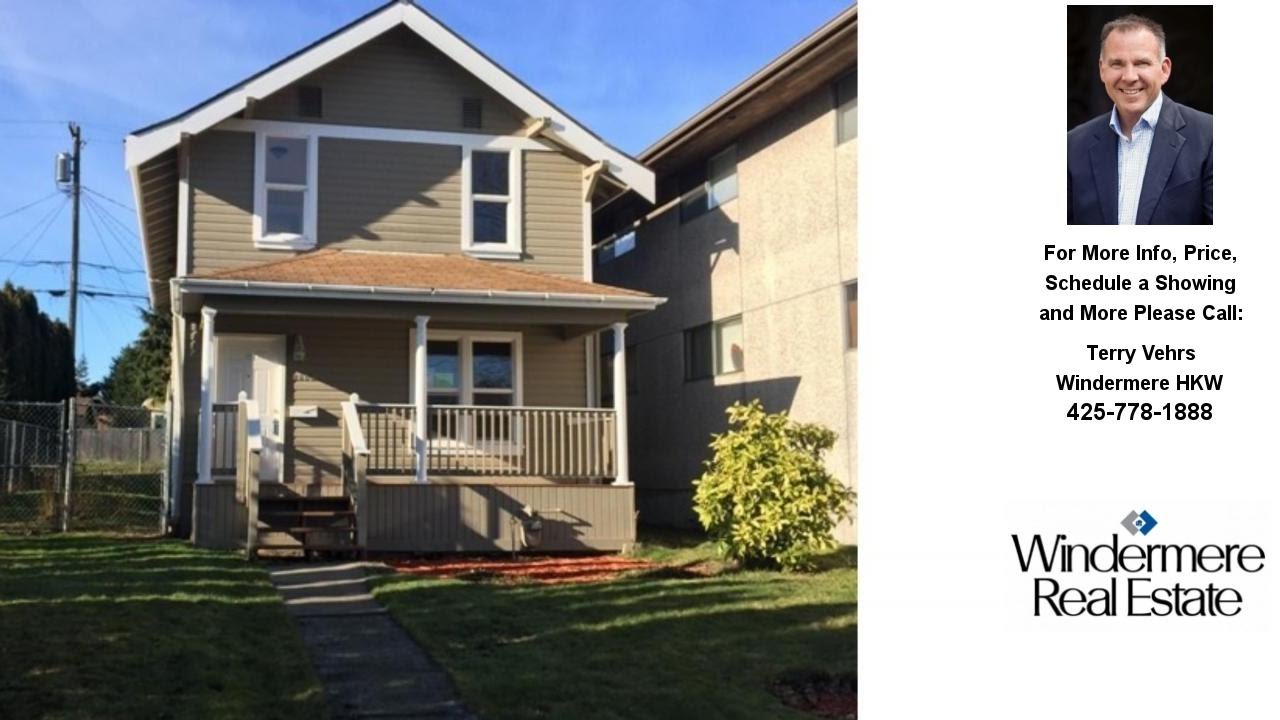 2606 LOMBARD AVE, EVERETT, WA Presented by Terry Vehrs.