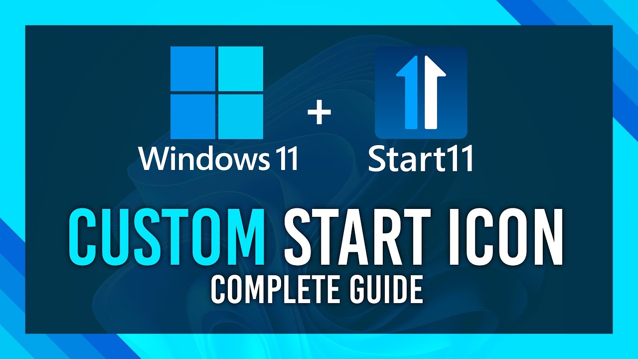 Custom Start Menu Icon in Start 11 | Full Guide | Windows 10/11 2022