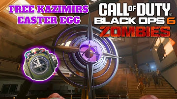 How To Get Free Kazimirs On The Reckoning Easter Egg - Black Ops 6 Zombies