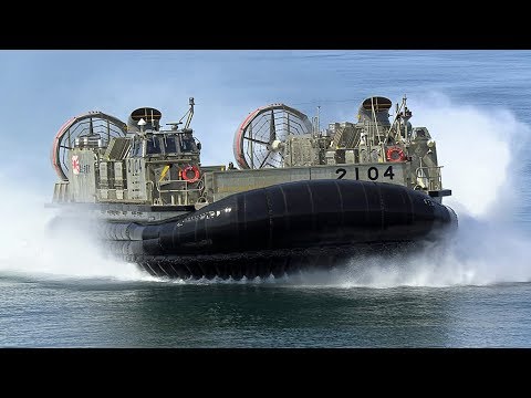 Jmsdf Lcac 2104 積込積下訓練 沼津市 今沢海岸 2018年5月27日 Youtube
