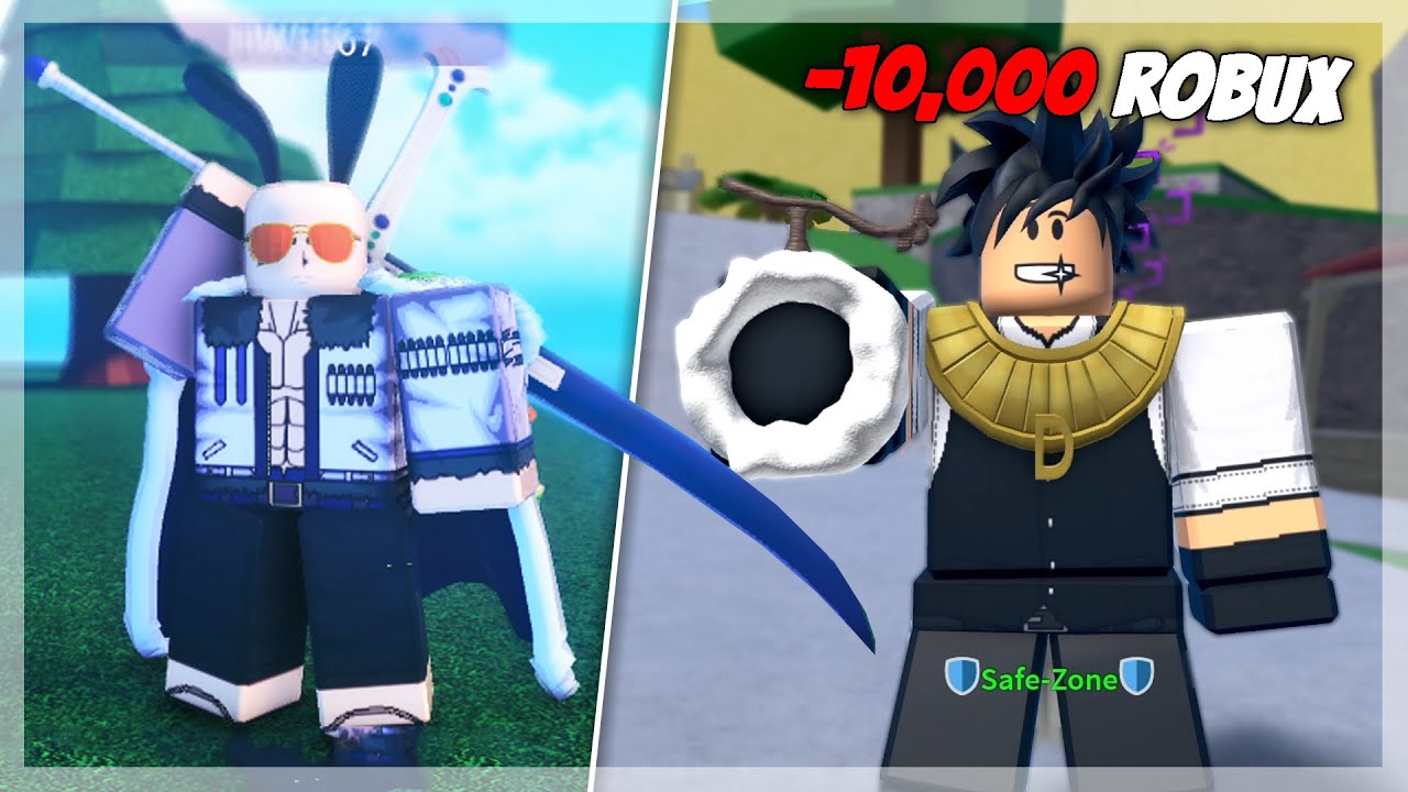 Spending 5000 Robux To Get 0.1% GEAR 4 and Becoming LUFFY In Fruit  Battlegrounds Roblox - BiliBili