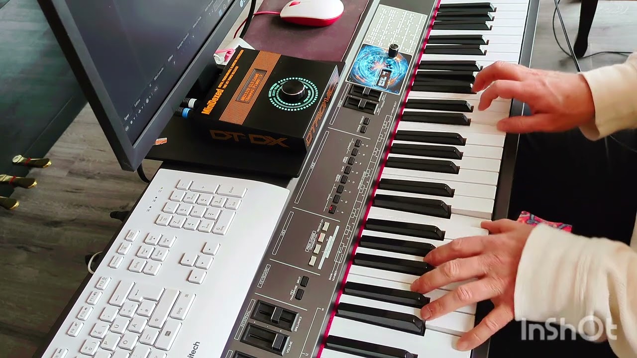 miniDexed Dtronics DT-DX - YouTube