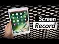 Screen Record iOS - How to Record Your iPad Screen